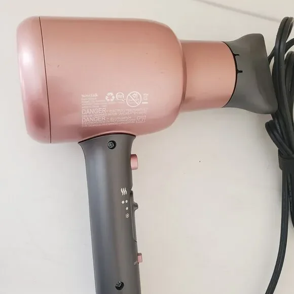 Wavy Talk Ionic Hair Dryer Rose Gold & Grey 1875W with Concentrator Nozzle - Picture 5 of 16